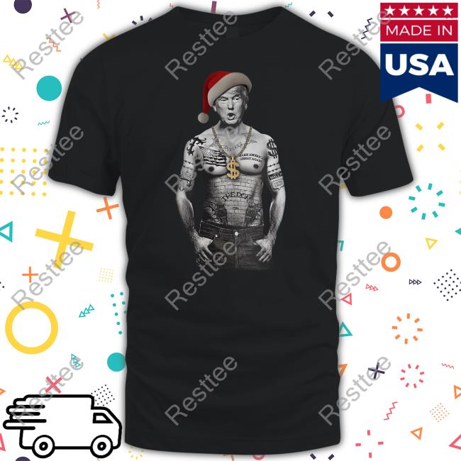 Trump The Santa Don Shirt Black