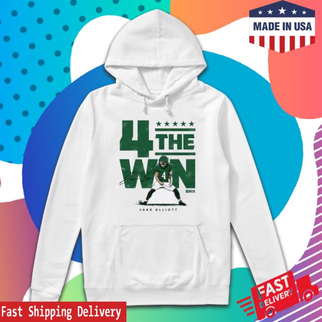 4 The Win Jake Elliott Win G Crewneck Sweatshirt 4 The Win Jake Elliott Win G T-Shirt
