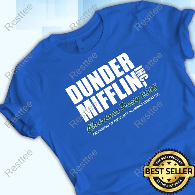 Dunder Mifflin Inc Christmas Party 2005 Shirt