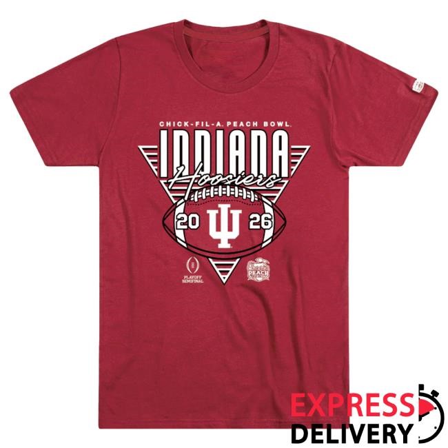 Undefeated Indiana Hoosiers Peach Bowl Champs Tee Homefield
