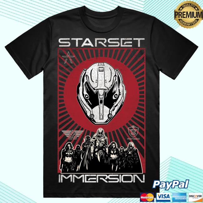 Star Set Merch Mmersion Red Tour T Shirt