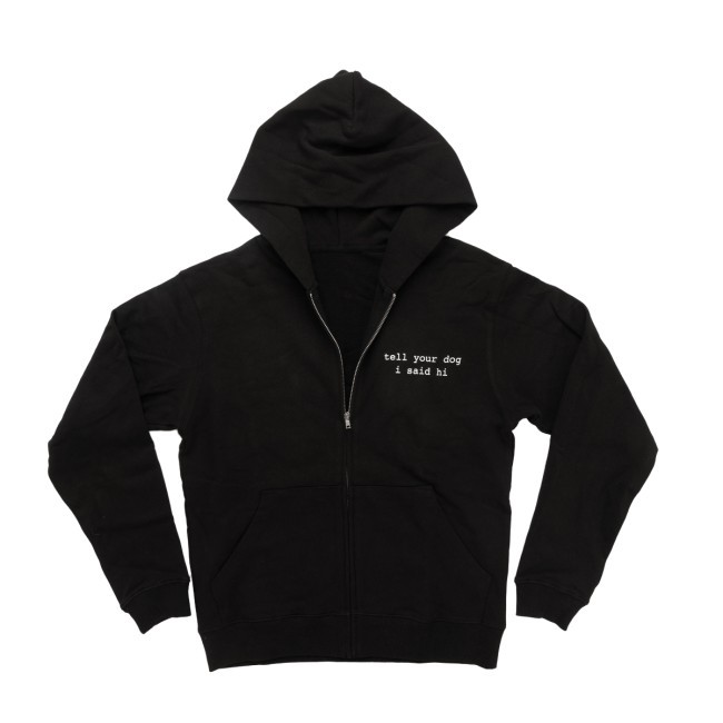 Tell Your Dog I Said Hi Logo Hoodie