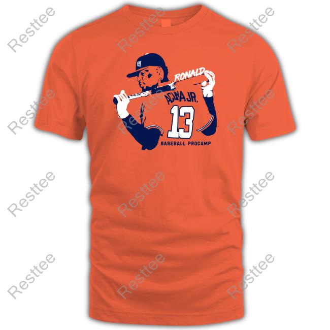 Official Bally Sports Braves Ronald Acuna Jr Baseball Procamp Shirt Ronald Acuna Jr Baseball Procamp T Shirts