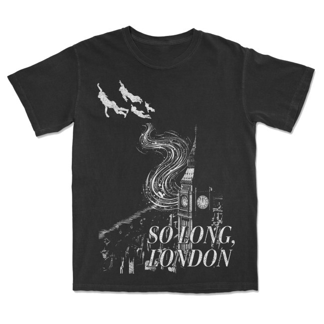 The Lost Bros So Long, London. Hello, Neverland New T-Shirt The Lost Bros Merch
