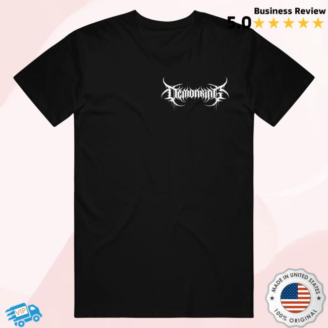 Official Brand Of Sacrifice Merch Demon King Black T-Shirts