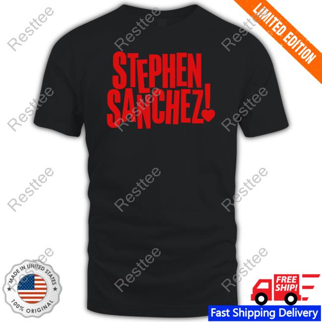 Stephen Sanchez Logo Tee Shirt