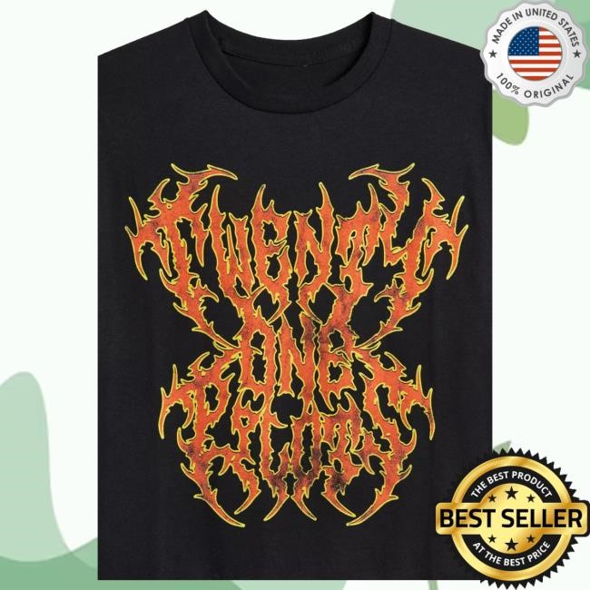 Twenty One Pilots Metal Logo Tee Shirt Twenty One Pilots Metal Logo New Shirt