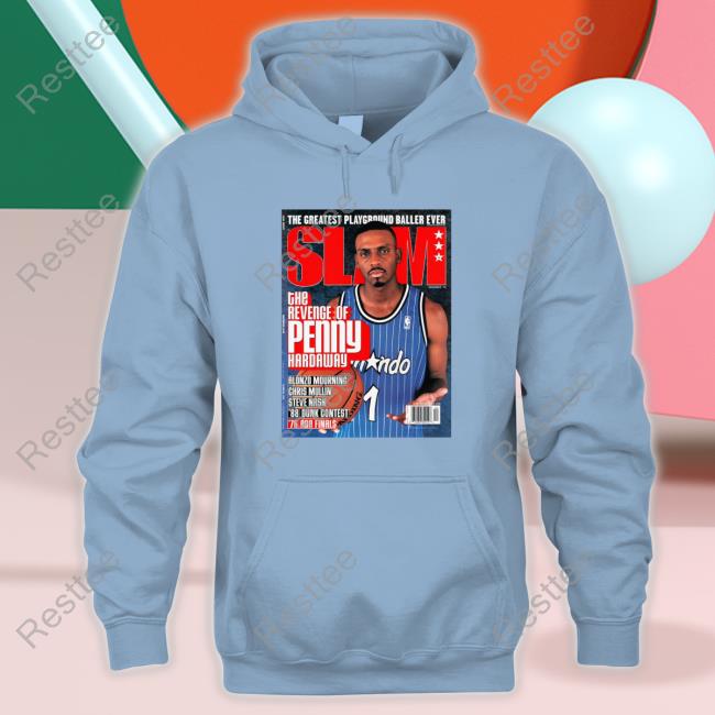 Mitchell And Ness Slam Cover Orlando Magic Penny Hardaway Sweatshirt Slam Cover Orlando Magic Penny Hardaway T-Shirt