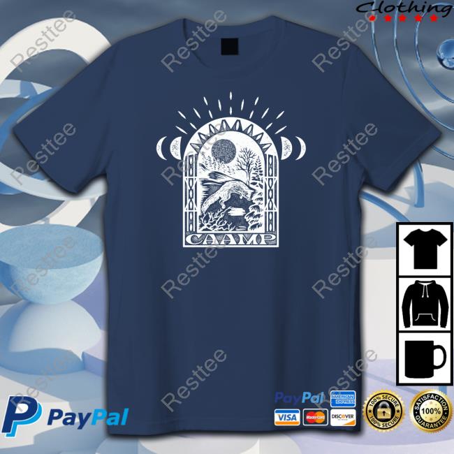 Caamp Merch Foxes T Shirt Official Caamp Foxes Tee Shirt