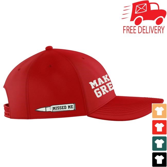 Official HodgeTwins Merch Store Keith and Kevin Make America Great Again W/ Bullet Embroidered Cap