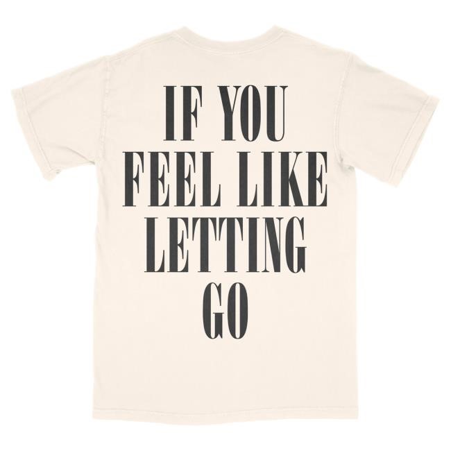 Official Band Of Nothing "If You Feel Like Letting Go" Popover Shirt