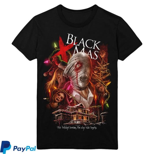 Official Gutter Garbs Black X-Mas 2006: The Slay Ride Begins T-Shirt