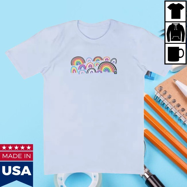 Human Rights Campaign Shop Lgbtq+ Rainbows Tee Shirt