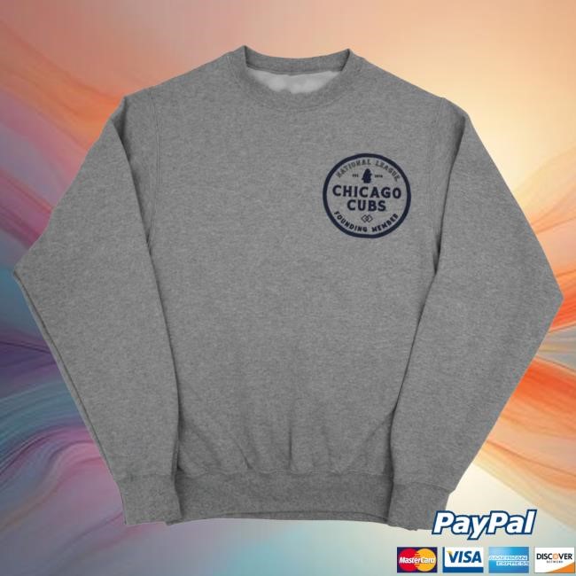 MLB Baseball Chicago Cubs Founding Member Crewneck New Era