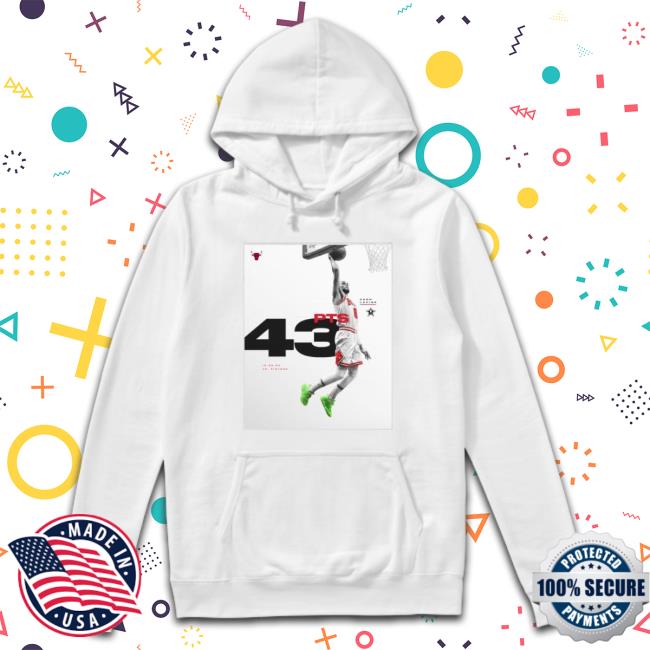Zach Lavine Chicago Bulls 43 Point Sweatshirts Zach Lavine Chicago Bulls 43 Point New Shirt