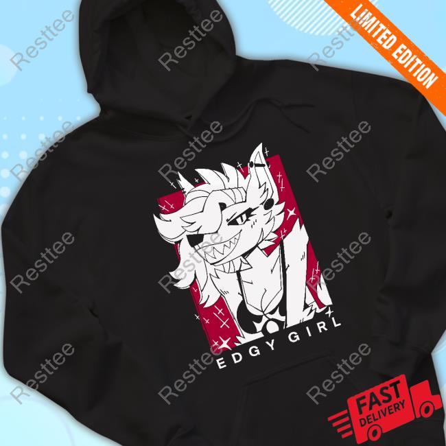 Merch Double Dog Edgy Girl New Shirt Official Merch Double Dog Edgy Girl T-Shirt