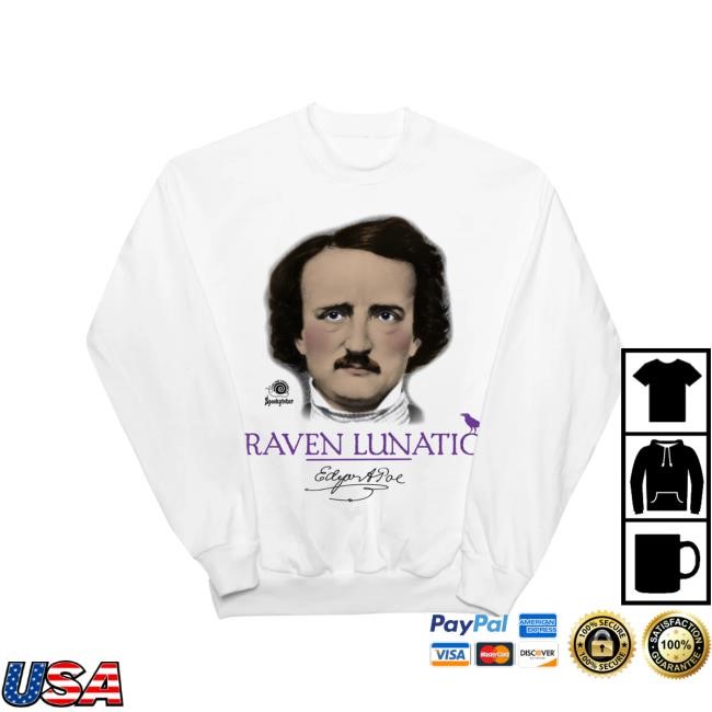 Official Online Ceramics Raven Lunatic White Crew