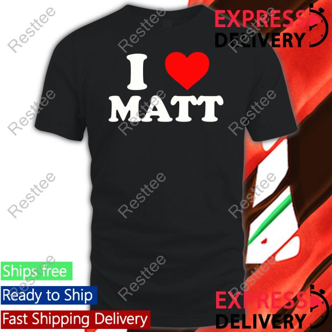 Official Nicolas Sturniolo I Love Matt Tee