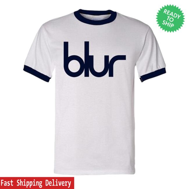 Official Blur Merch Blur Logo Ringer T-Shirts