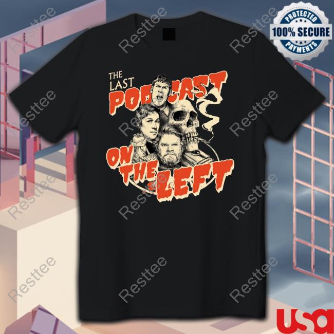 Official LPOTL The Last Podcast On The Left Long Sleeve Tee Last Podcast