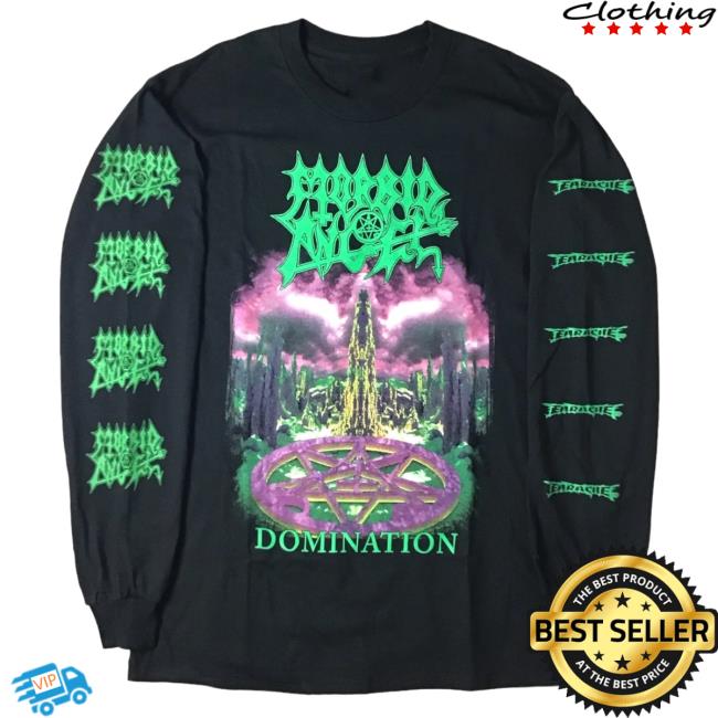 Official Night Shift Merch Morbid Angel - Domination Long Sleeve Shirt
