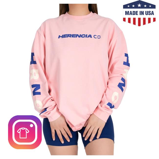 Official Herencia Clothing Merch No Te Aguites Echale Ganas Unisex Crew HerenciaClothing