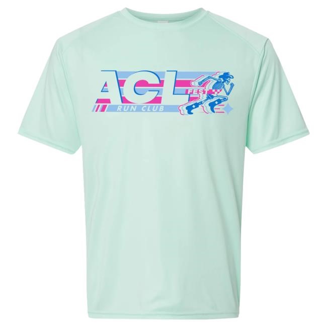 Acl Merch 2025 Run Club Skeleton Performance Shirts Austin City Limits Music Festival Acl Merch 2025 Run Club Skeleton Performance Top Shirt Austin City Limits Music Festival