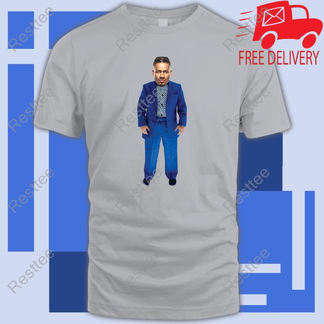 Grayson Waller Carmelo Hayes In Hasbulla Suit Shirt