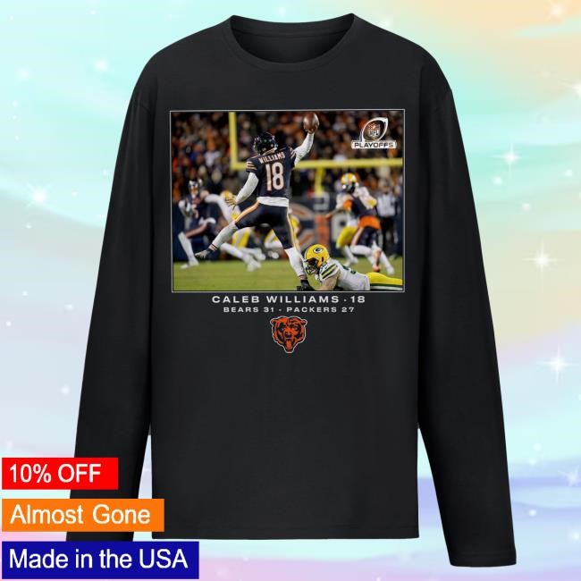 Chicago Bears Caleb Williams Wild Card Tee Vintage NFL Fan Style