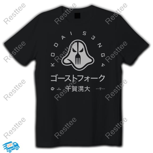 Rotowear Merch Kodai Senga Ghost Fork Tee Shirt