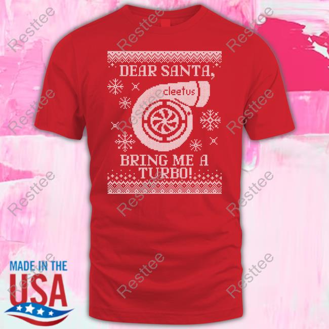 Official Dear Santa Bring Me A Turbo Cap