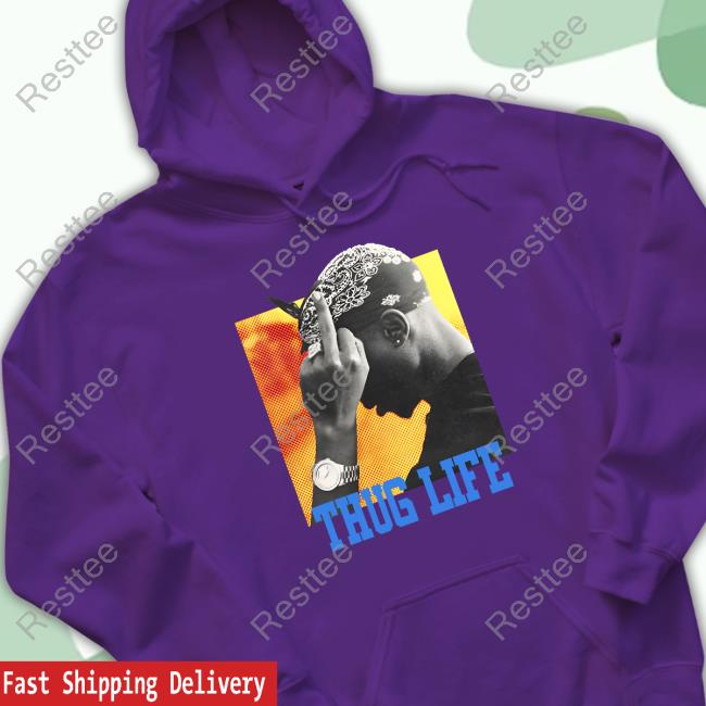 2Pac Merch Thug Life 2Pac Sweatshirt Official Thug Life 2Pac Sweatshirt