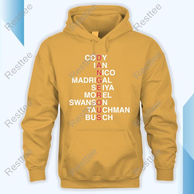 Obvious Shirts Cody Ian Nico Madrigal Seiya Morel Swanson Tauchman Busch Shirt Obvious Shirts Cody Ian Nico Madrigal Seiya Morel Swanson Tauchman Busch T-Shirt