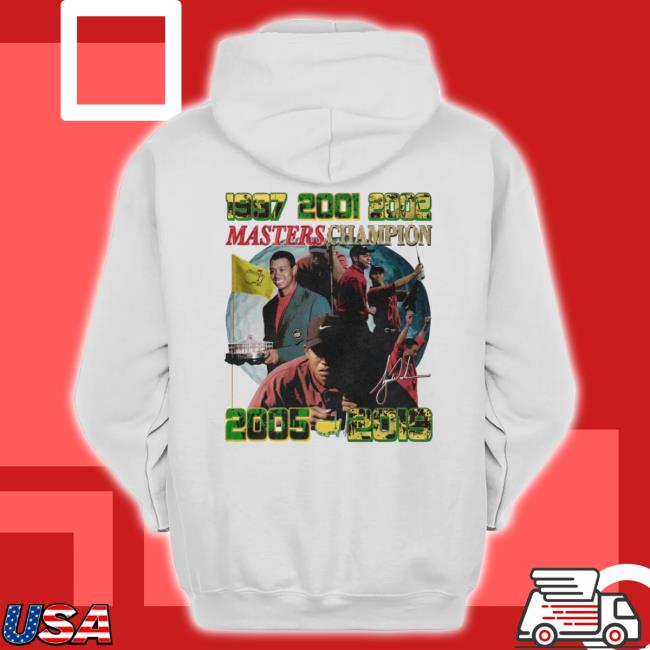 Tiger Woods V2 Hoodie Greazy Tees Merch Tiger Woods V2 Tee