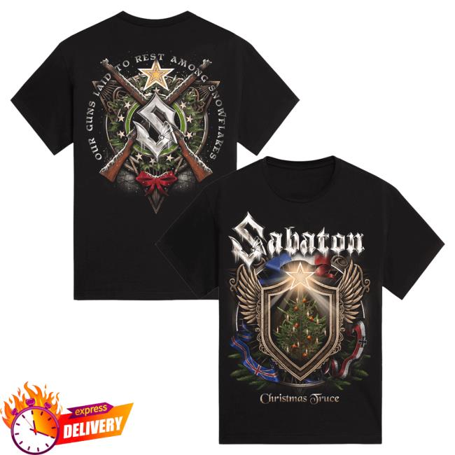 Official Sabaton Merch Store Sabaton Christmas Truce Tees Sabaton Shop