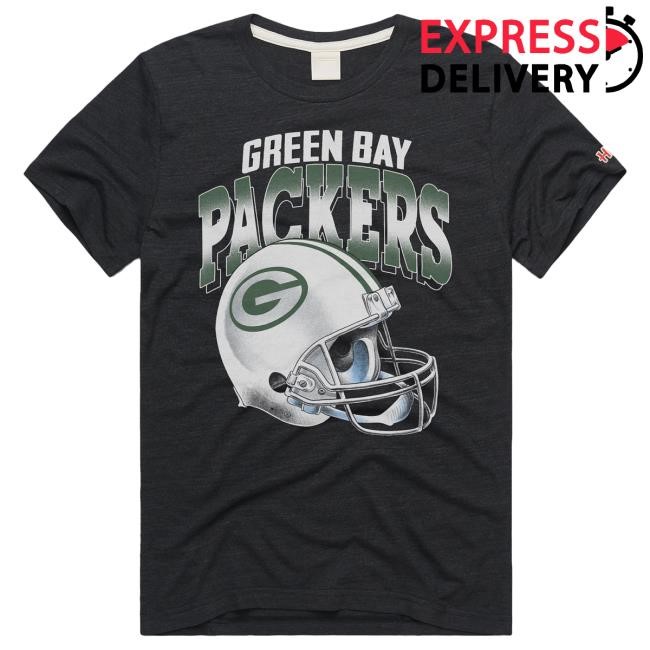 Green Bay Packers Gradient Helmet T Shirt Homeage – | Green Bay Packers Official | NFL Football