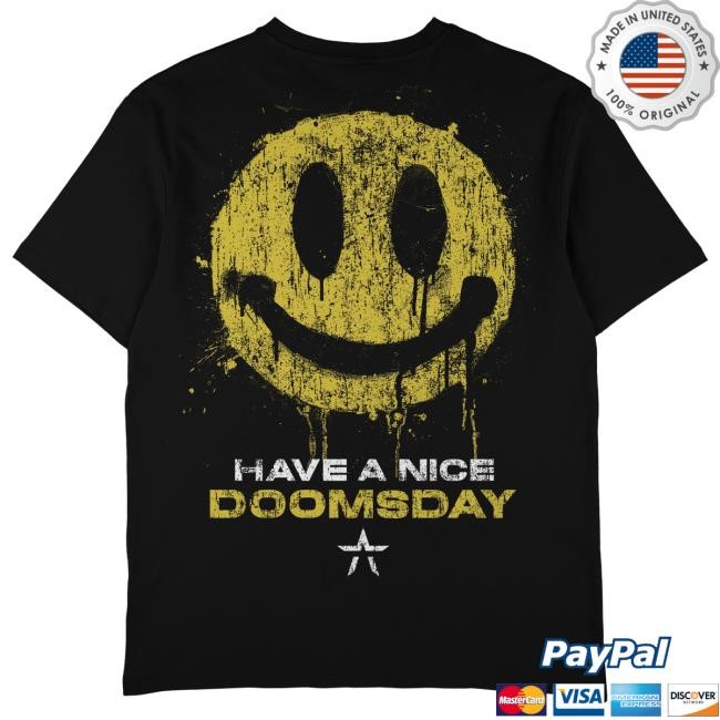 Have A Nice Doomsday Short Sleeve Shirt – Starset Merchandise Have A Nice Doomsday Tee – Starset Merchandise