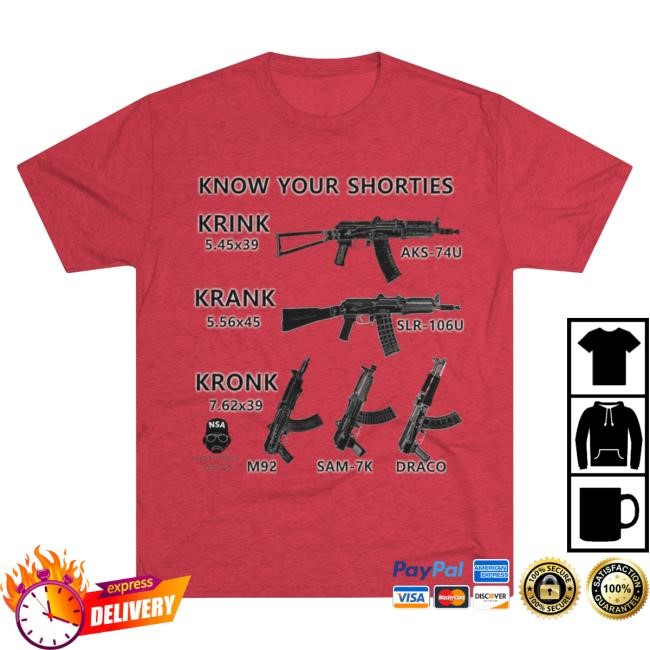 Official Brandon Herrera Merch Watchlist Wares Know Your Shorties Shirt New