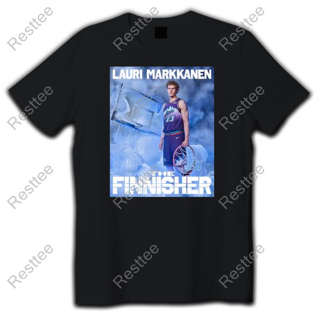 Lauri Markkanen The Finnisher Hoodie Utah Jazz Utahjazz