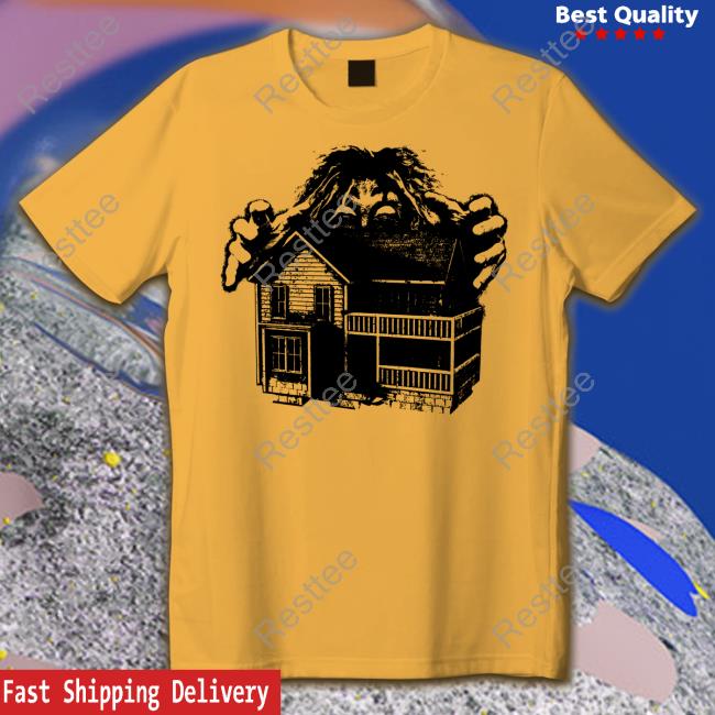 Official Teenage Disaster Merch Haunted House Hoodie
