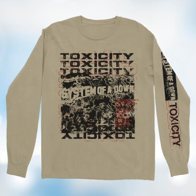 Official System Of A Down Merch Store Shop Merch System Of A Down Toxicity Repeat Longsleeve