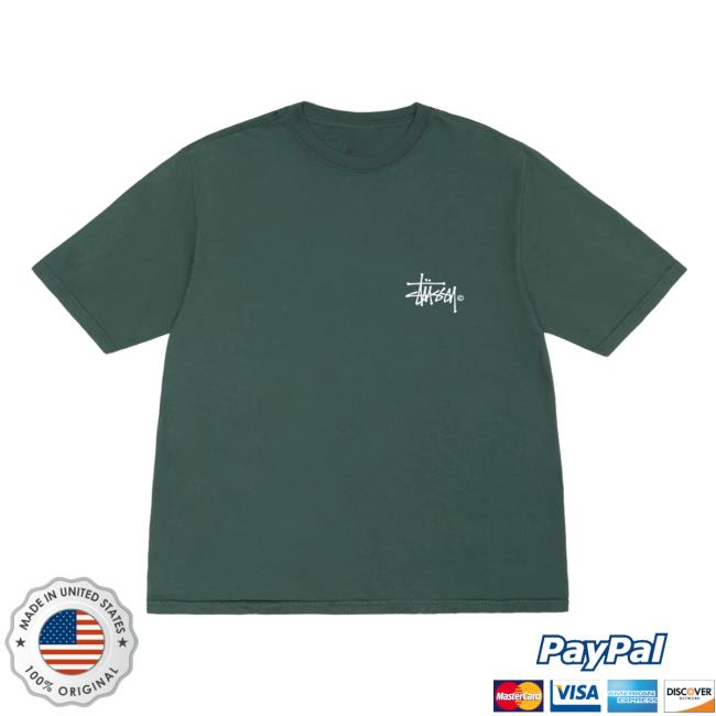 Stussy Merch Increase The Peace Intl Stussy Tribe It Ain't Where Ya From Itz Where Ya At Ist Venus Pigment Dyed T Shirt Forest
