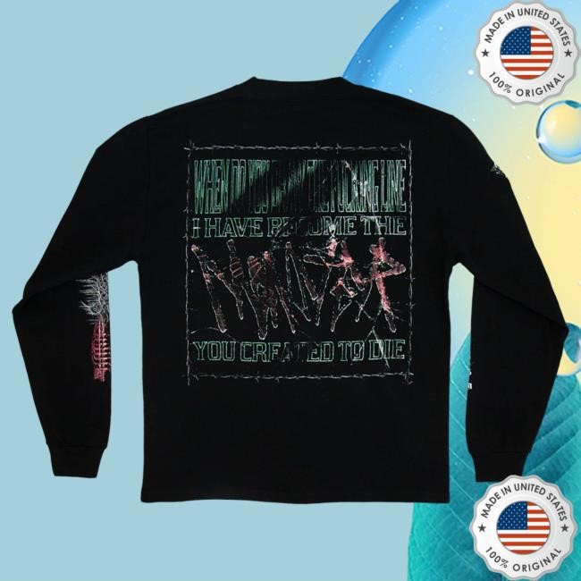 Official Lorna Shore Merch Lorna Shore War Machine Long-Sleeve Lorna Shore Band