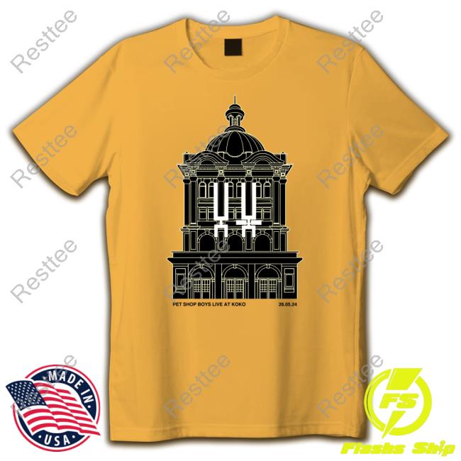 Pet Shop Boys Store Koko London 2024 Event T-Shirt