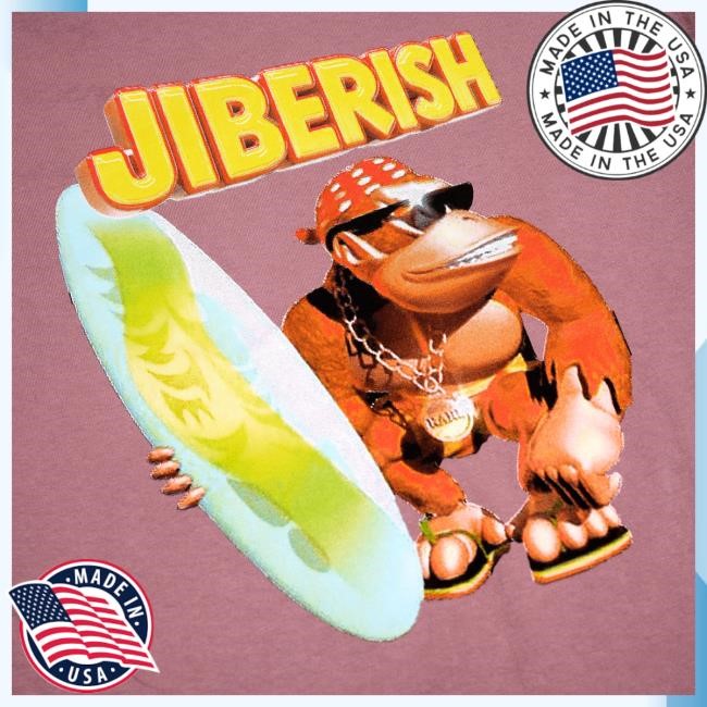 Official Jiberish Clothing Jiberish Crocodile Isle Ash Shirts