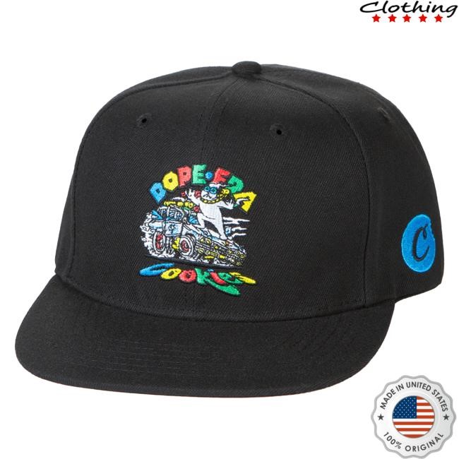 Official Cookies Merch Store Cks X Dope Era Ghost Ride It Snapback Cap Cookies Apparel Clothing Shop Cookiessf