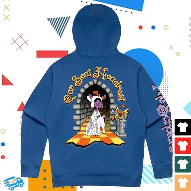 Official Car Seat Headrest Merch The Scholars Popover Hoodie Official Car Seat Headrest Merch The Scholars Pullover Hoodie