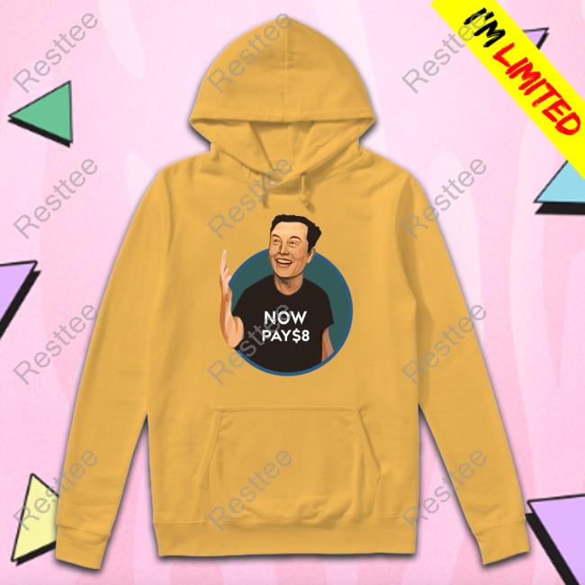 Elon Musk Now Pay $8 Shirt
