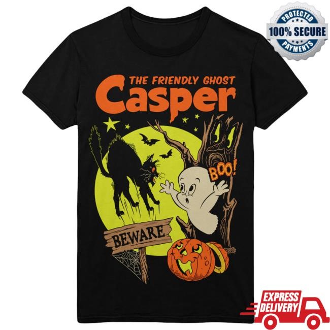 Official Gutter Garbs Casper the Friendly Ghost: Halloween (Spooky Season) Shirt