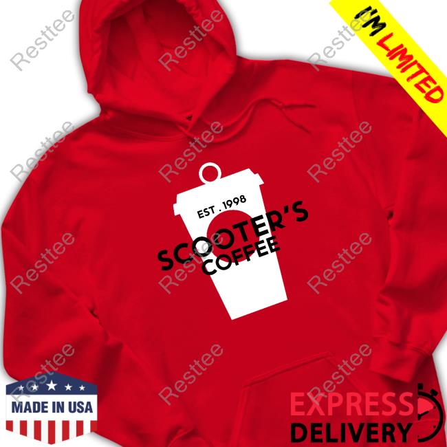 Est 1998 Scooter's Coffee Sweatshirt Official Surviving The Internet Without A Sarcasm Font Est 1998 Scooter's Coffee Shirts